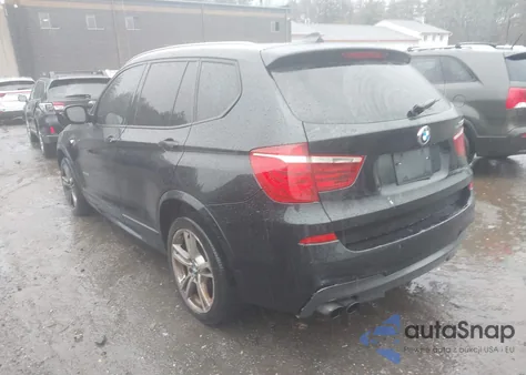 2013 BMW X3 xDrive28I из США, поврежденный, VIN 5UXWX9C55D0A11861